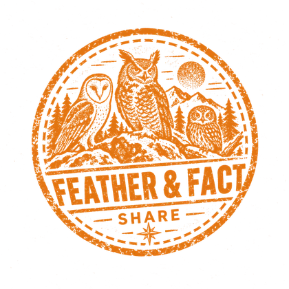Feather & Fact stamp